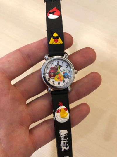 Лот: 19159827. Фото: 1. Детские Часы Angry Birds. Оригинальные наручные часы