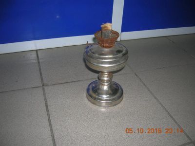 Лот: 8293442. Фото: 1. Старая керосинка. Подсвечники, канделябры