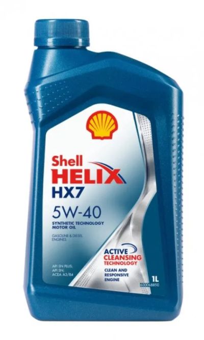 Лот: 17643161. Фото: 1. Shell Helix HX7 10W40 (1л). Масла, жидкости
