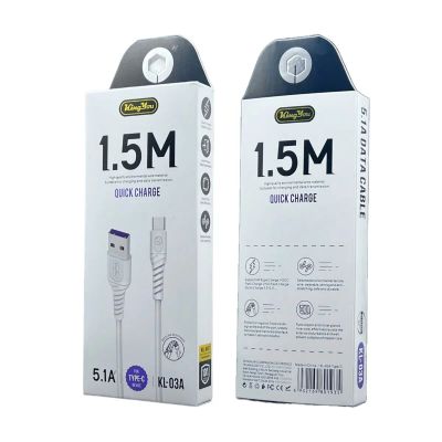 Лот: 22142793. Фото: 1. Кабель KINGYOU USB-TYPE-C KL-03A... Дата-кабели, переходники