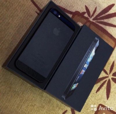 Лот: 6697487. Фото: 1. iPhone 5 16gb space gray. Смартфоны