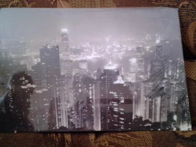 Лот: 5242621. Фото: 1. Постер "Гонконг" 49см*39см. Сувенирные мелочи