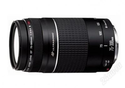 Лот: 2748316. Фото: 1. Объектив Canon EF 75-300 58mm... Объективы