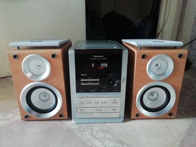 Лот: 16089443. Фото: 1. Panasonic sa-RM-21, mp3, Bi-Amp. Музыкальные центры, магнитолы