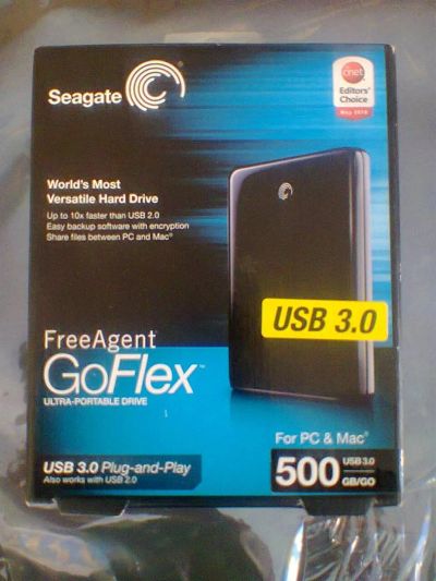 Лот: 3292878. Фото: 1. Внешний жесткий диск Seagate FreeAgent... Внешние жесткие диски