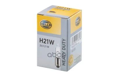 Лот: 24859247. Фото: 1. Лампы 24V H21w 21 Вт Bay9s / Картонная... Оптика и освещение