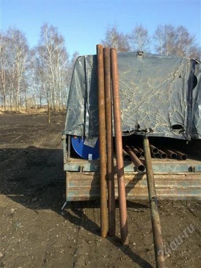 Лот: 890858. Фото: 1. Заборные столбики! 2.5м. Металлопрокат