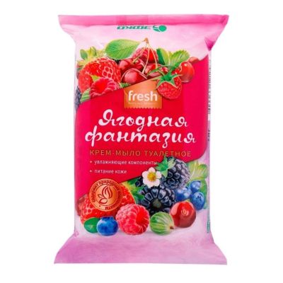 Лот: 25360028. Фото: 1. Мыло Эфко, Fresh Ягодная фантазия... Уход за телом
