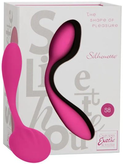 Лот: 22067078. Фото: 1. Перезаряжаемый вибромассажер Silhouette... Игрушки