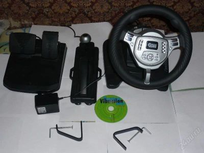 Лот: 141610. Фото: 1. Руль PSX и PC - Compressor Supreme... Рули, джойстики