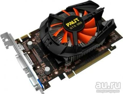 Лот: 4051681. Фото: 1. GeForce GTX 560 1Gb GDDR5 256bit. Видеокарты