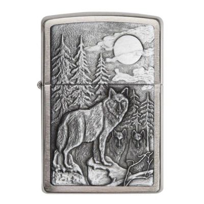 Лот: 23833735. Фото: 1. Зажигалка ZIPPO Classic Brushed... Зажигалки, спички, пепельницы