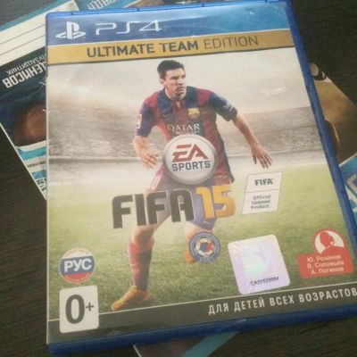 Лот: 7135722. Фото: 1. FIFA 2015 для Ps4. Игры для консолей