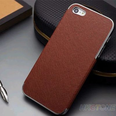 Лот: 3341936. Фото: 1. Кожаный чехол Apple iPhone 5... Чехлы, бамперы