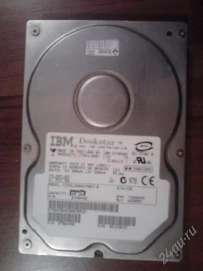 Лот: 2662586. Фото: 1. IBM IC35L040AVVN07-0. Жёсткие диски (HDD)