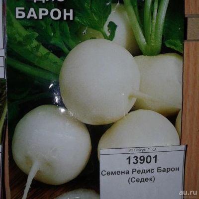 Лот: 9122112. Фото: 1. Семена / овощи / Редис / Барон... Овощи