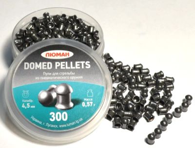 Лот: 7550767. Фото: 1. Пули "Люман" Domed Pellets 0,57... Аксессуары, запчасти