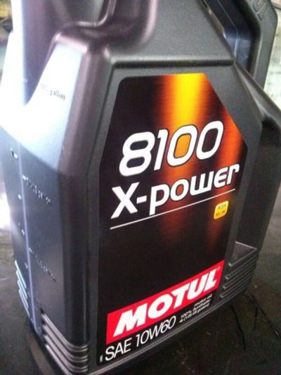 Лот: 10310120. Фото: 1. Motul 8100 x-power 10w60. Масла, жидкости