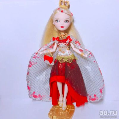 Лот: 13160771. Фото: 1. Ever After High Apple White. Куклы и аксессуары