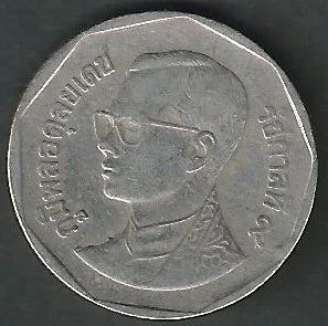 Лот: 5581713. Фото: 1. 5 бат. Таиланд. Другое (монеты)