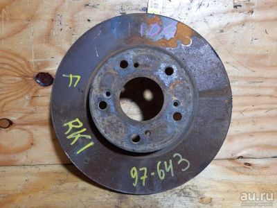 Лот: 18535003. Фото: 1. Диск тормозной Honda Stepwgn RK1... Тормозная система