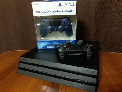 Лот: 18807717. Фото: 1. Sony Playstation 4 Pro Тихая... Консоли