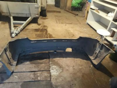 Лот: 10999292. Фото: 1. Subaru Forester sg5 Задний бампер... Детали тюнинга