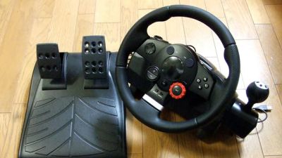 Лот: 8708763. Фото: 1. Руль Logitech Driving Force™ GT... Рули, джойстики