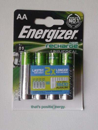 Лот: 9080680. Фото: 1. Новые аккумуляторы Energizer пальчиковые... Батарейки, аккумуляторы, элементы питания