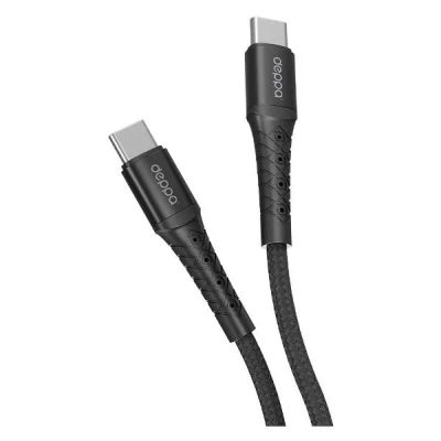 Лот: 24506530. Фото: 1. Кабель Deppa Armor, USB-C/USB-C... Дата-кабели, переходники