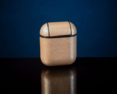 Лот: 19914347. Фото: 1. Чехол для AirPods (кожа-пластик... Чехлы, бамперы