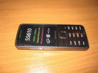Лот: 2363666. Фото: 1. SAMSUNG GT-S5610 новый. Кнопочные мобильные телефоны