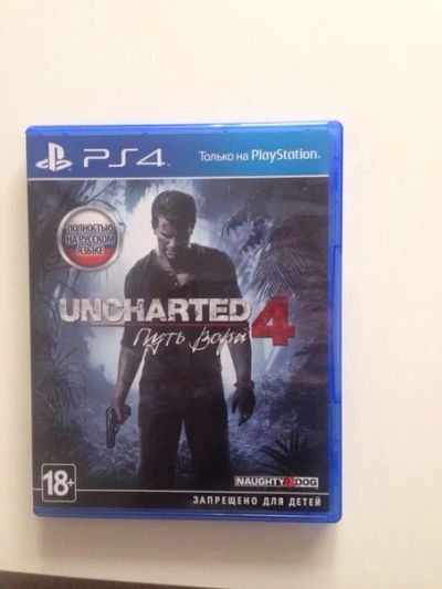 Лот: 7538567. Фото: 1. Uncharted 4: Путь Вора. игра для... Игры для консолей