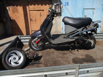 Лот: 25359303. Фото: 1. скутер мопед Honda Lead 90 на... Запчасти
