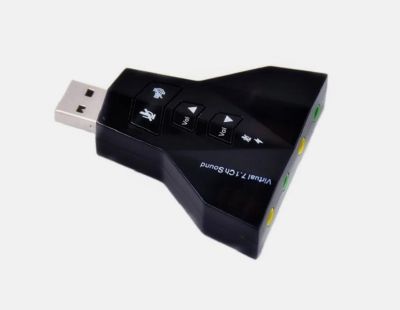 Лот: 21378293. Фото: 1. Внешняя звуковая карта usb. Звуковые карты