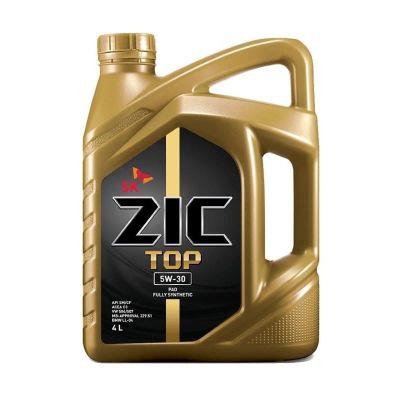 Лот: 12497013. Фото: 1. ZIC TOP 5W-30 4 л. Масла, жидкости