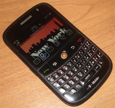 Лот: 1052656. Фото: 1. blackberry 9000 bold black&blue... Смартфоны
