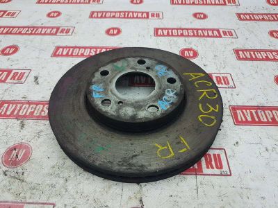 Лот: 20900059. Фото: 1. Диск тормозной Toyota Estima ACR30W... Тормозная система