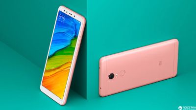 Лот: 11111684. Фото: 1. Xiaomi Redmi 5 32 Gb Розовый Официальная... Смартфоны