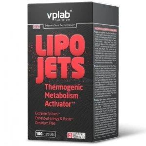 Лот: 10007889. Фото: 1. Lipo Jets VP lab 100 капс. (Спортивное... Спортивное питание, витамины