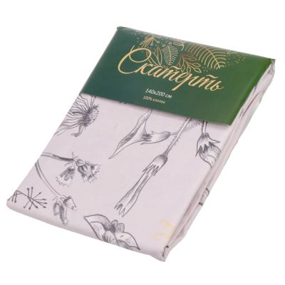 Лот: 24089445. Фото: 1. Скатерть 200х140 см, 100% хлопок... Скатерти, салфетки