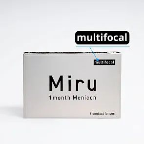 Лот: 25463794. Фото: 1. Miru 1 month Multifocal (6 линз... Оправы для очков