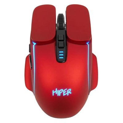 Лот: 24541216. Фото: 1. Игровая мышь HIPER Strike Red... Клавиатуры и мыши