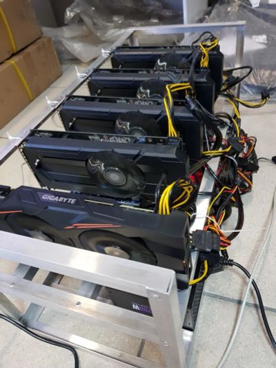 Лот: 11149489. Фото: 1. Ферма для майнинга Palit gtx 1060... Майнинг фермы, товары для майнинга