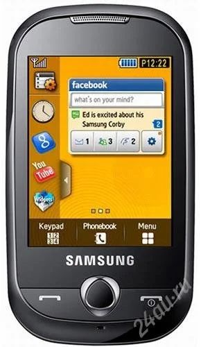 Лот: 984756. Фото: 1. Samsung Corby. Кнопочные мобильные телефоны