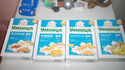Лот: 5466617. Фото: 1. каша умница. без обмена. четыре... Детское питание