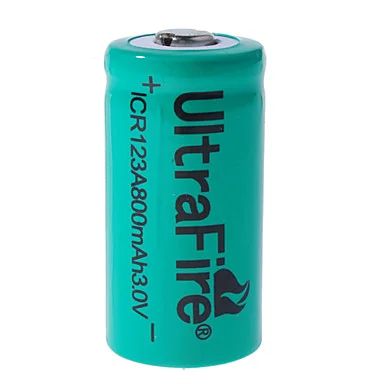 Лот: 5185822. Фото: 1. Аккумулятор CR123 3v, 800 mah. Фонарики