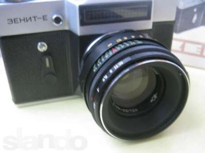 Лот: 3577752. Фото: 1. Zenit E + объектив Helios-44-2... Объективы