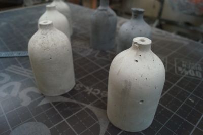 Лот: 13956233. Фото: 1. Плафон светильник "Bottle" бетонный... Другое освещение
