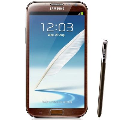 Лот: 3679923. Фото: 1. Samsung Galaxy Note II 16Gb шоко. Смартфоны